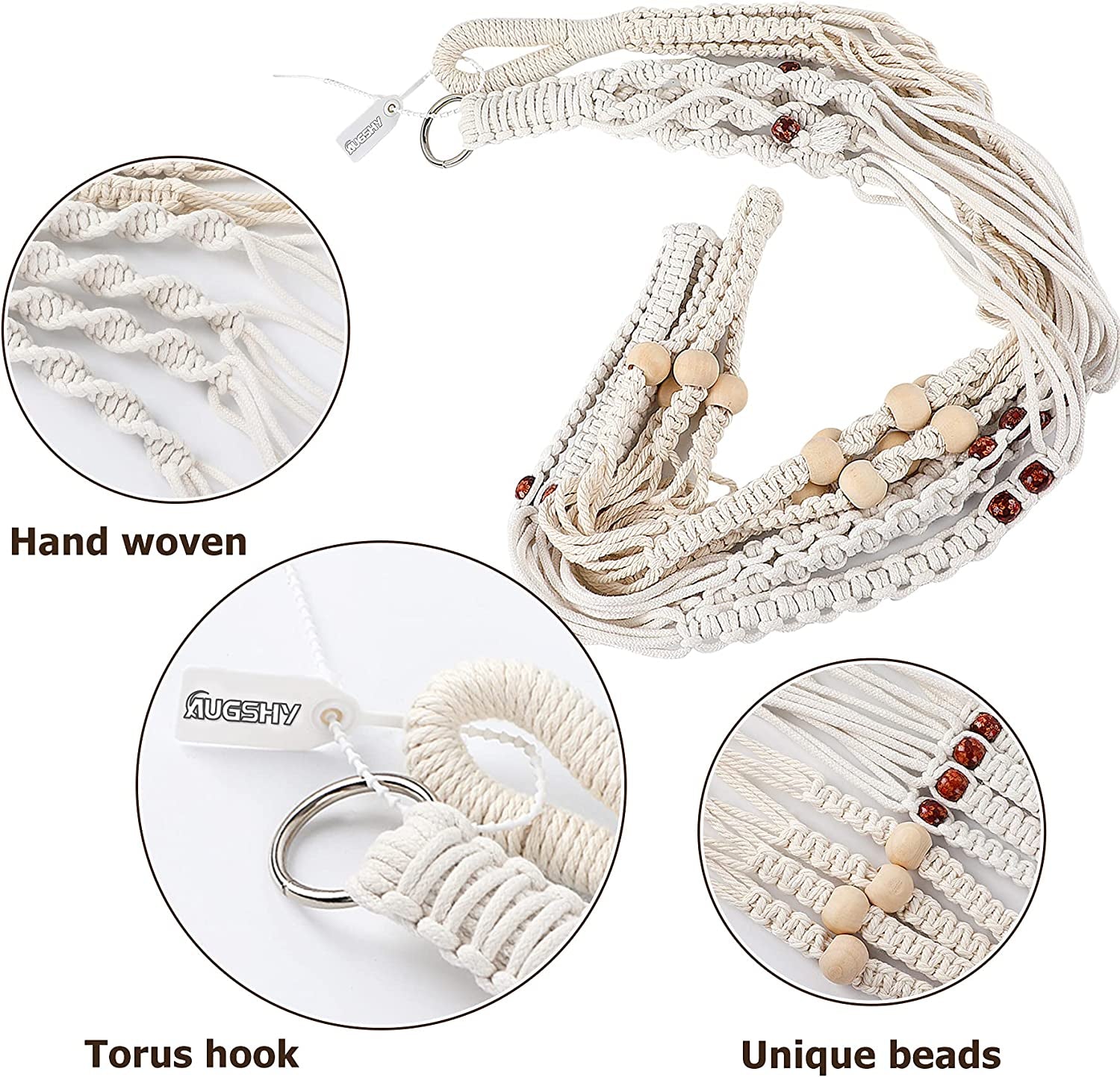 Artisan Macramé Plant Hanger Set (2-Pack)