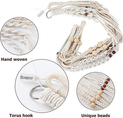 Artisan Macramé Plant Hanger Set (2-Pack)