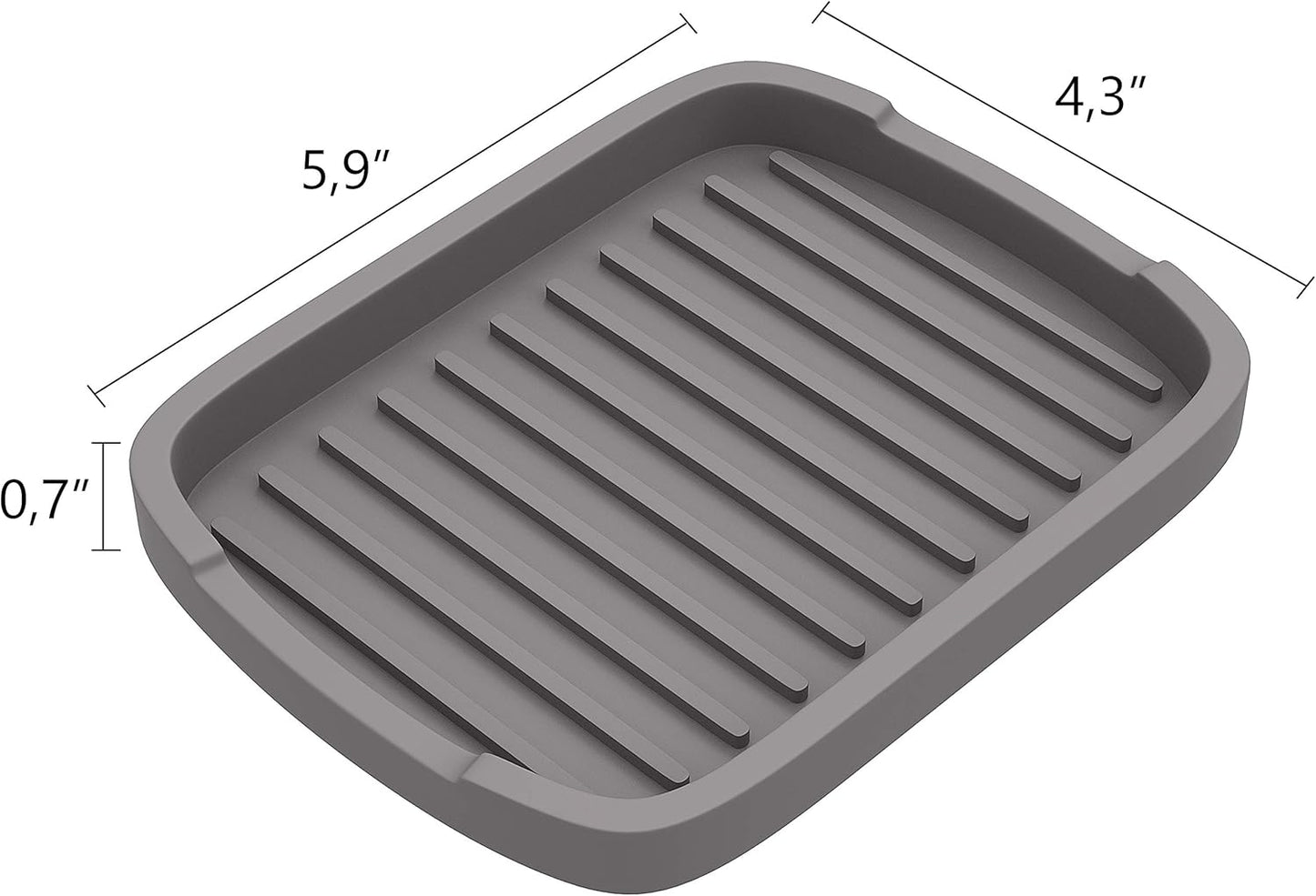 Premium Silicone Utility Tray (2-Pack)