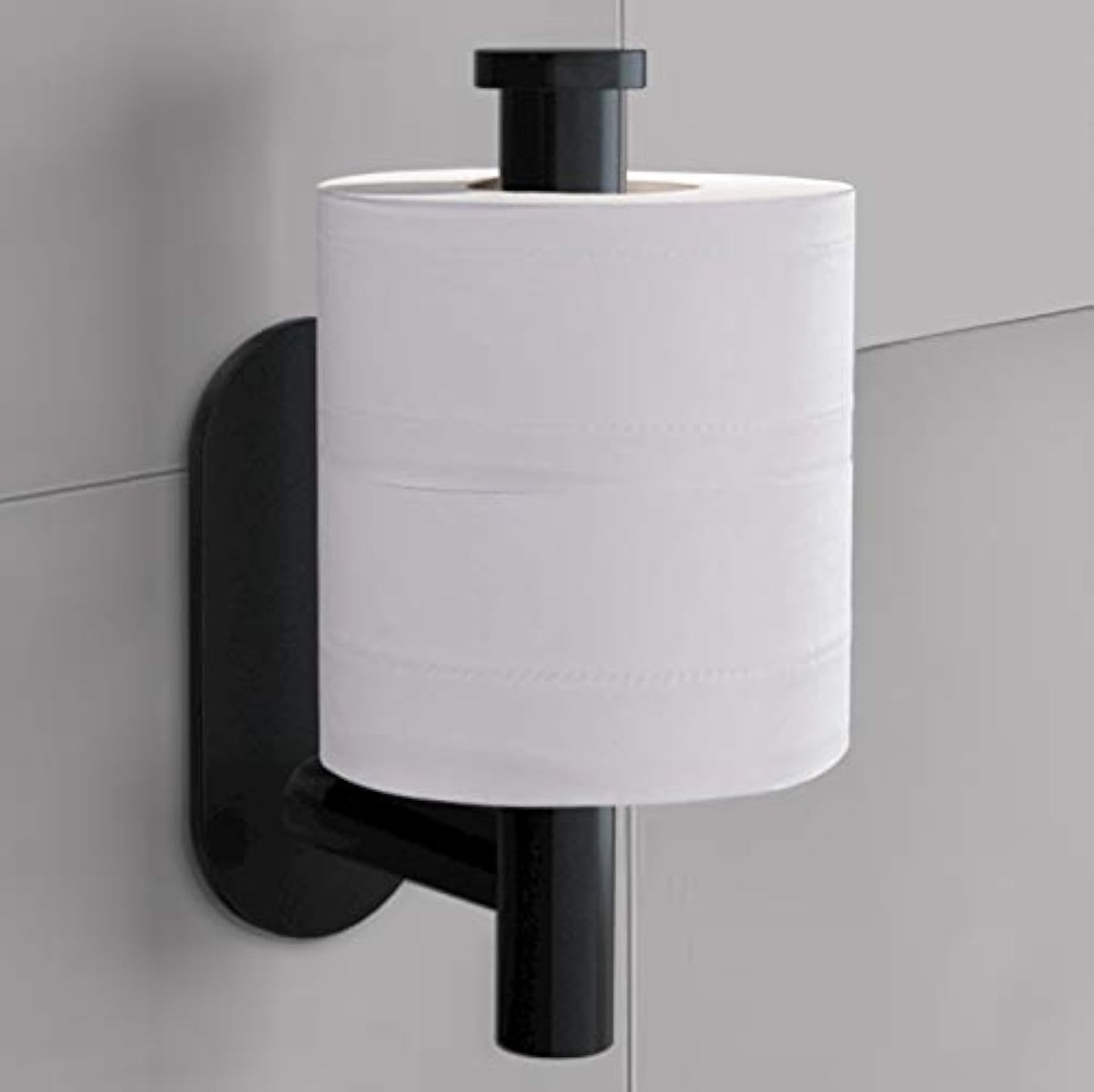 Minimalist Adhesive Toilet Paper Dispenser