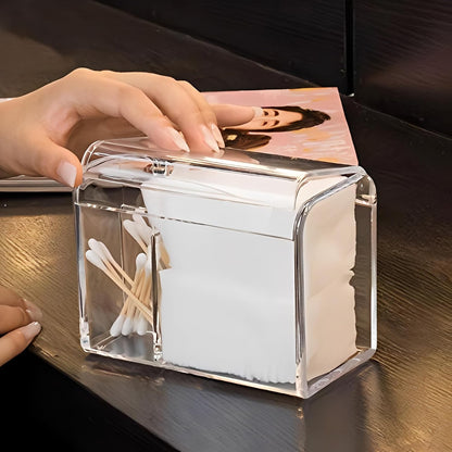 3-Compartment Acrylic Vanity Organizer