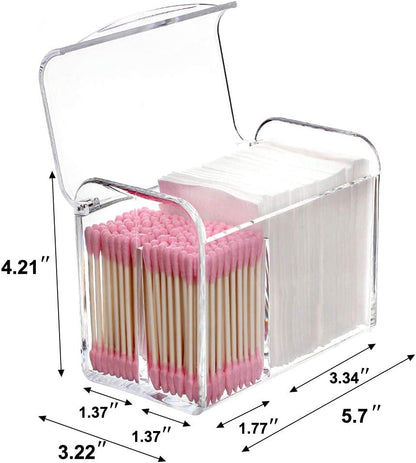 3-Compartment Acrylic Vanity Organizer