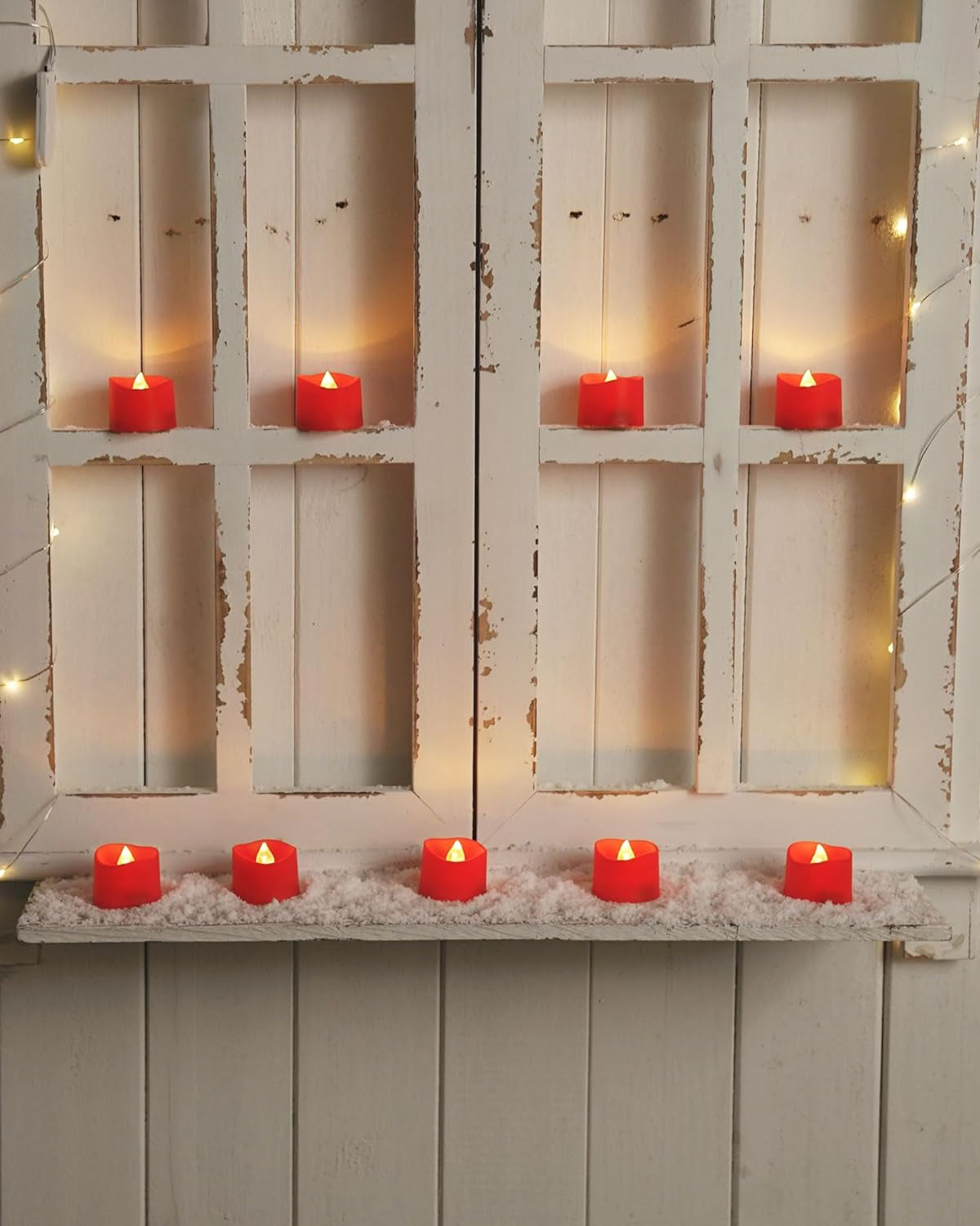 Premium Flameless LED Tea Lights (24-Pack)