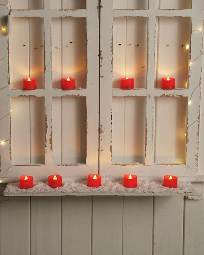Premium Flameless LED Tea Lights (24-Pack)